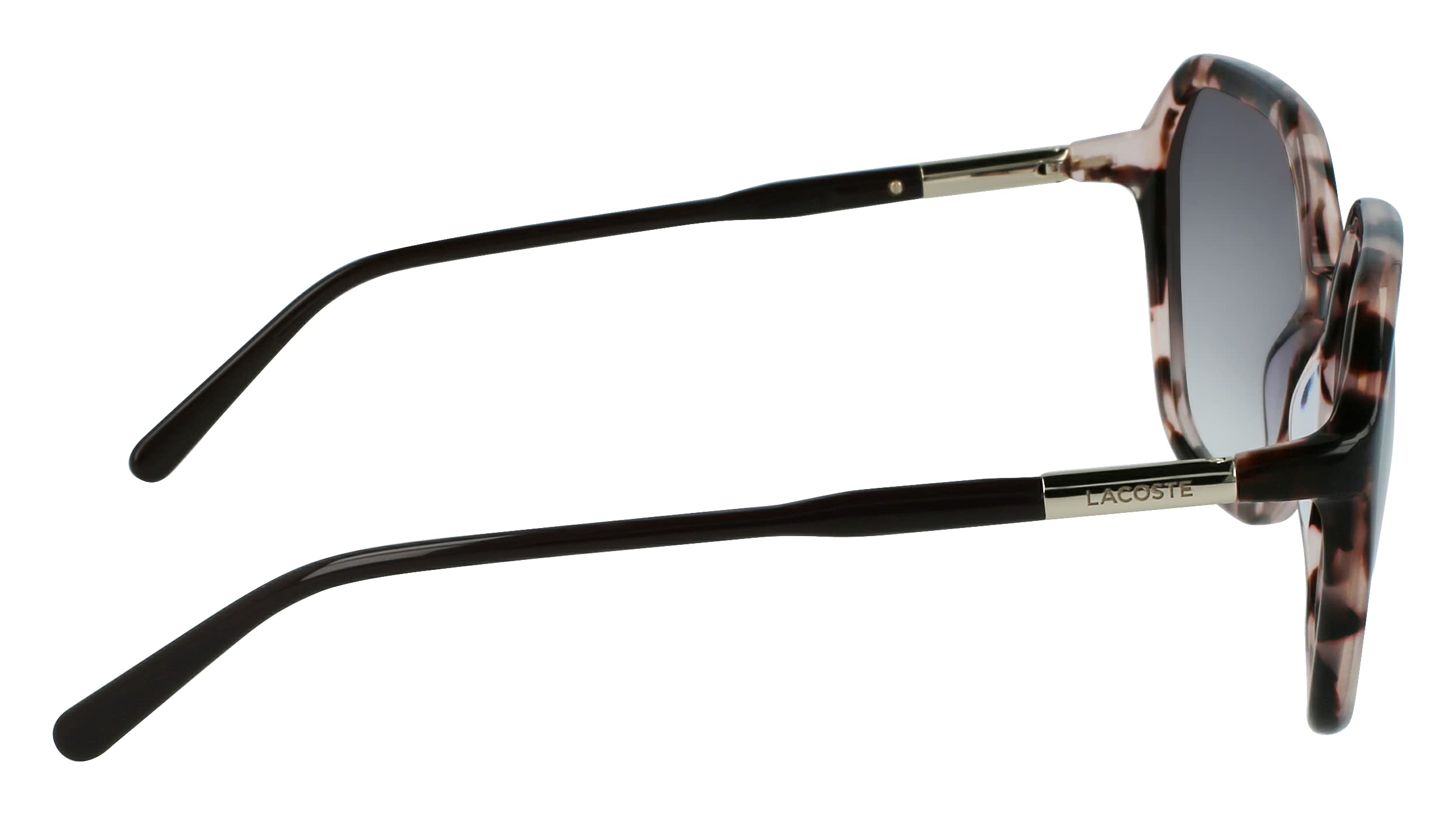 Lacoste Women's L962s Square Sunglasses - UV Protection Polarized Fashion Sunglasses for Women - Perfect for Driving, Beach & Outdoor Activities