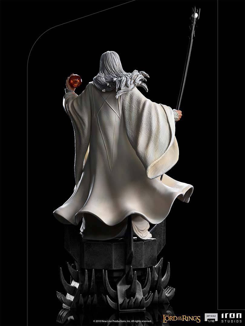 Iron Studios The Lord of the Rings Saruman BDS Art Scale 1/10 Statue - Premium Collectible Figure for Display & Home Decor