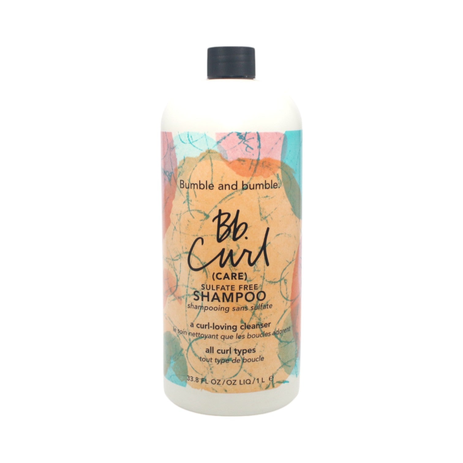 Bumble and Bumble Curl Care Sulfate Free Shampoo for Curly Hair - 33.8 oz | Hydrating & Frizz Control Shampoo for Natural Curls | Perfect for Daily Use & Salon-Quality Results at Home