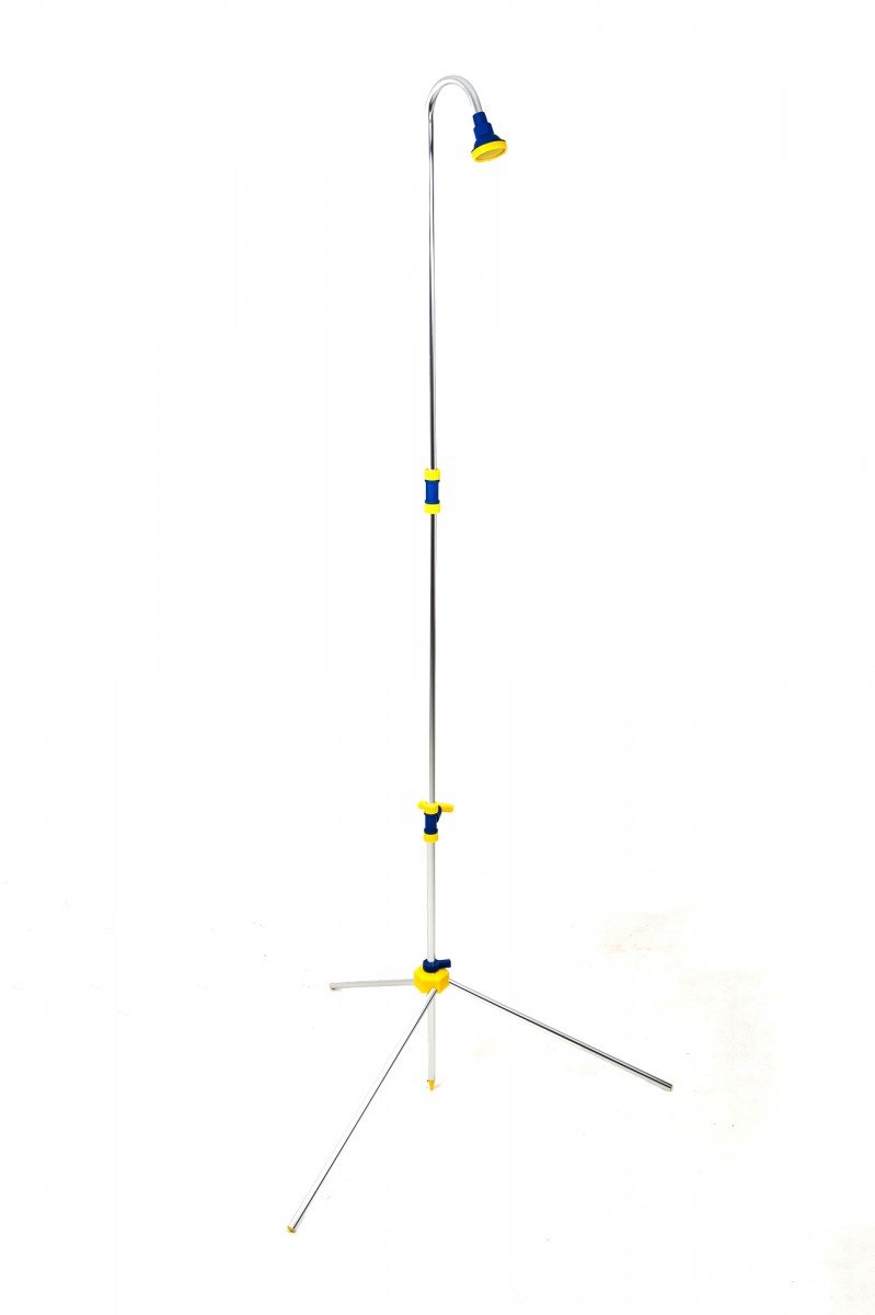 Portable Outdoor Shower with 220cm Hose & Adjustable Tripod - Perfect for Camping, Beach, Gardening & Emergency Use
