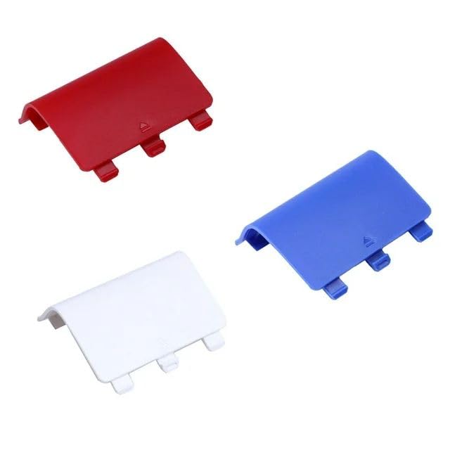 Replacement Battery Cover for Xbox One Controller - White Accessory | Perfect for Gaming, Travel & Home Use