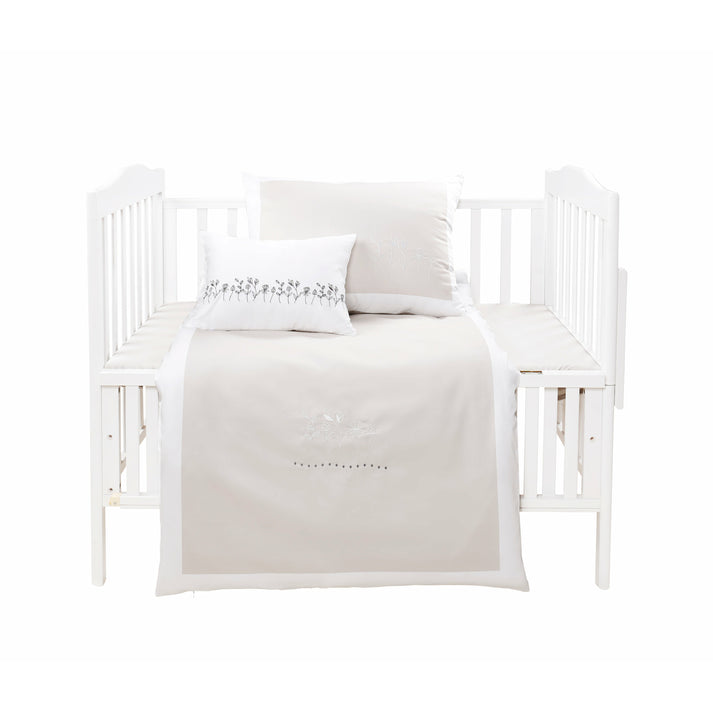 Mini Manila 5-Piece Crib Bedding Set - Soft Baby Crib Sheets & Blanket for Nursery, Boys & Girls - Perfect for Newborns, Toddlers & Daycare Use