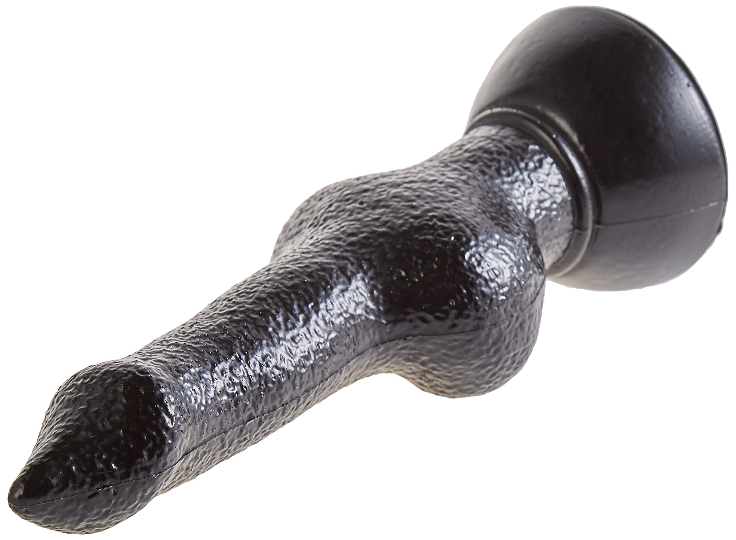 Premium HOKPLITE German Dog Dildo - 10.2 Inch Realistic Canine Penis Toy for BDSM & Fetish Play | Ultra-Soft Black Silicone | Perfect for Roleplay, Fantasy Fulfillment & Adult Playtime