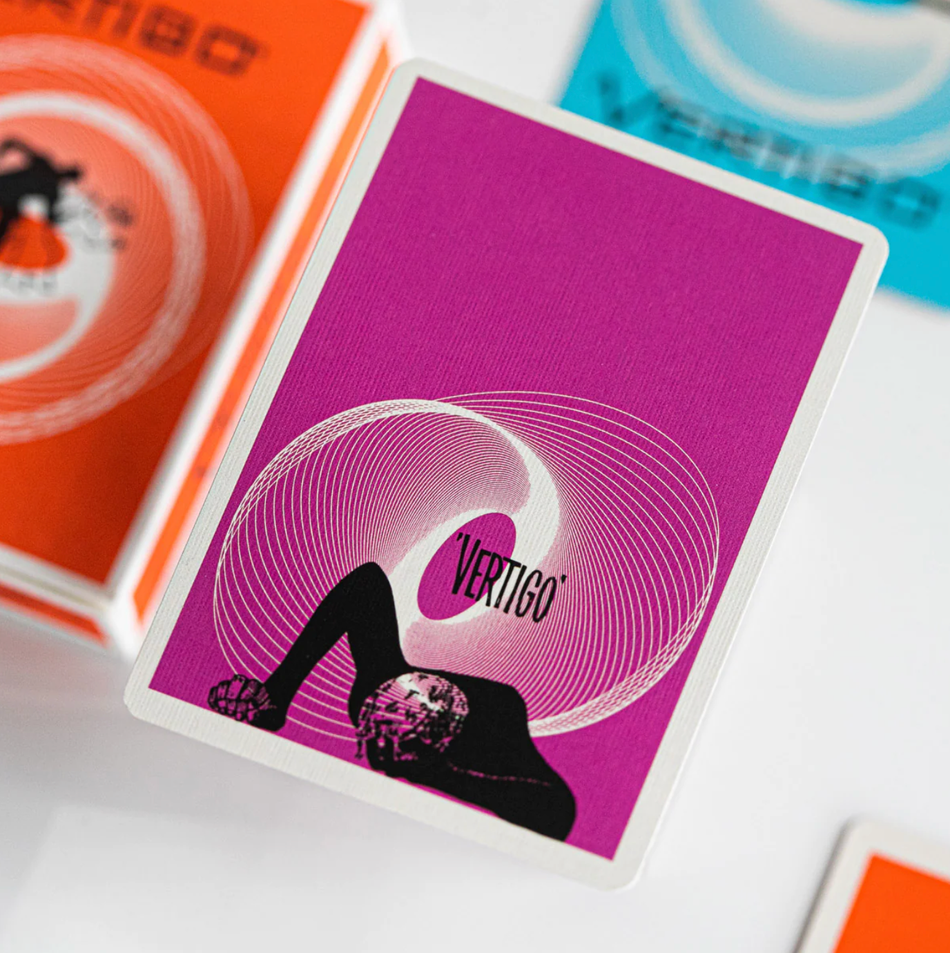 Alfred Hitchcock's Vertigo Playing Cards - Classic Movie Theme Deck for Card Games, Magic Tricks & Collectors - Perfect for Movie Nights & Gifts