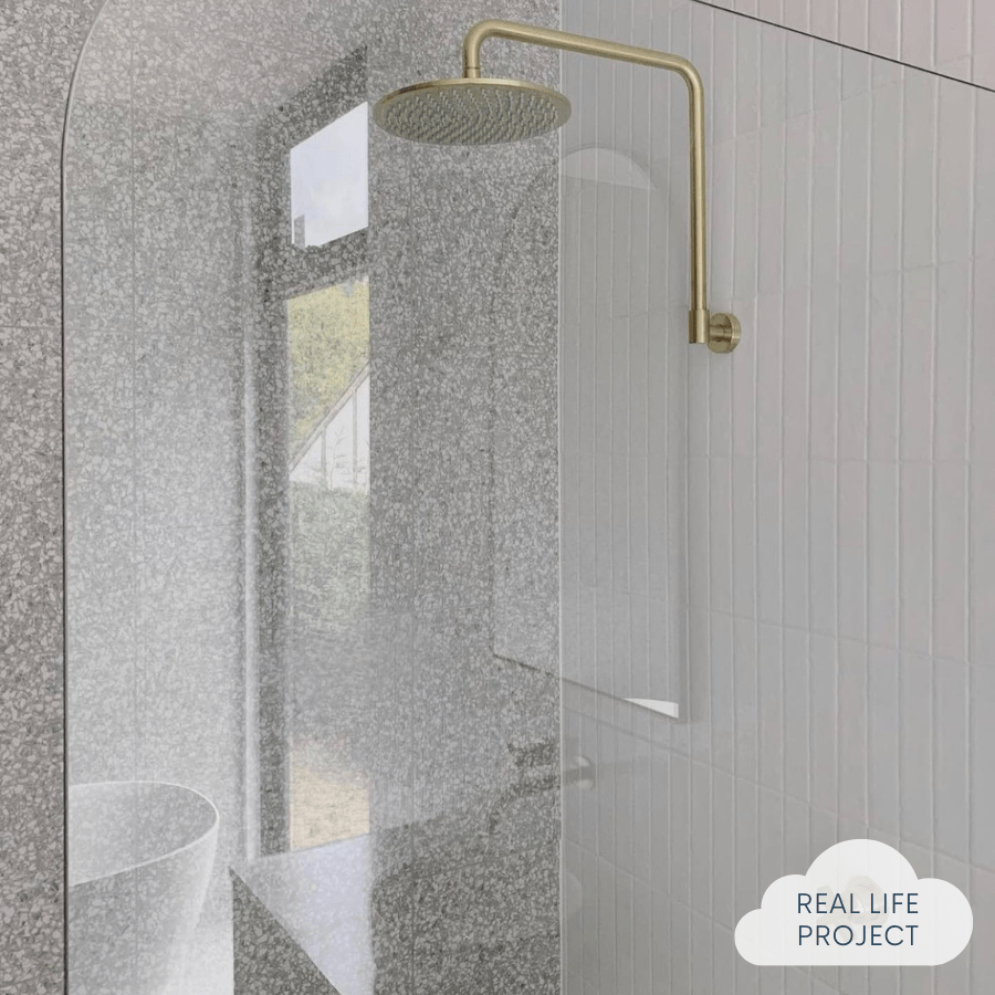 Premium Paddington Grey Terrazzo Look Tile - Stylish Floor & Wall Tile for Kitchen, Bathroom & Living Room - Durable & Easy to Clean Ceramic Tile for Modern Home Decor