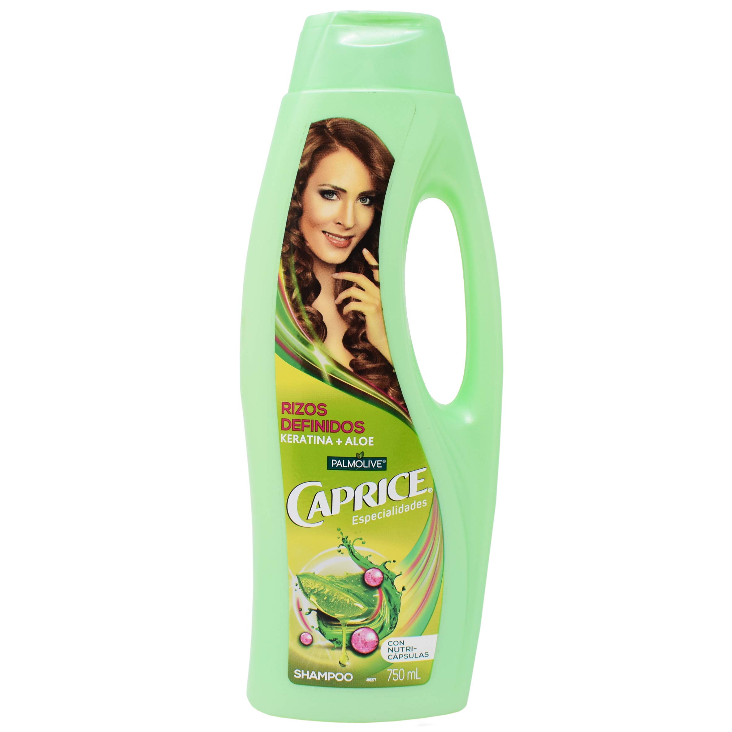 Palmolive Caprice Defined Curls Shampoo with Collagen & Aloe Vera - 750ml for Hydration & Frizz Control - Perfect for Curly & Wavy Hair Care Routine