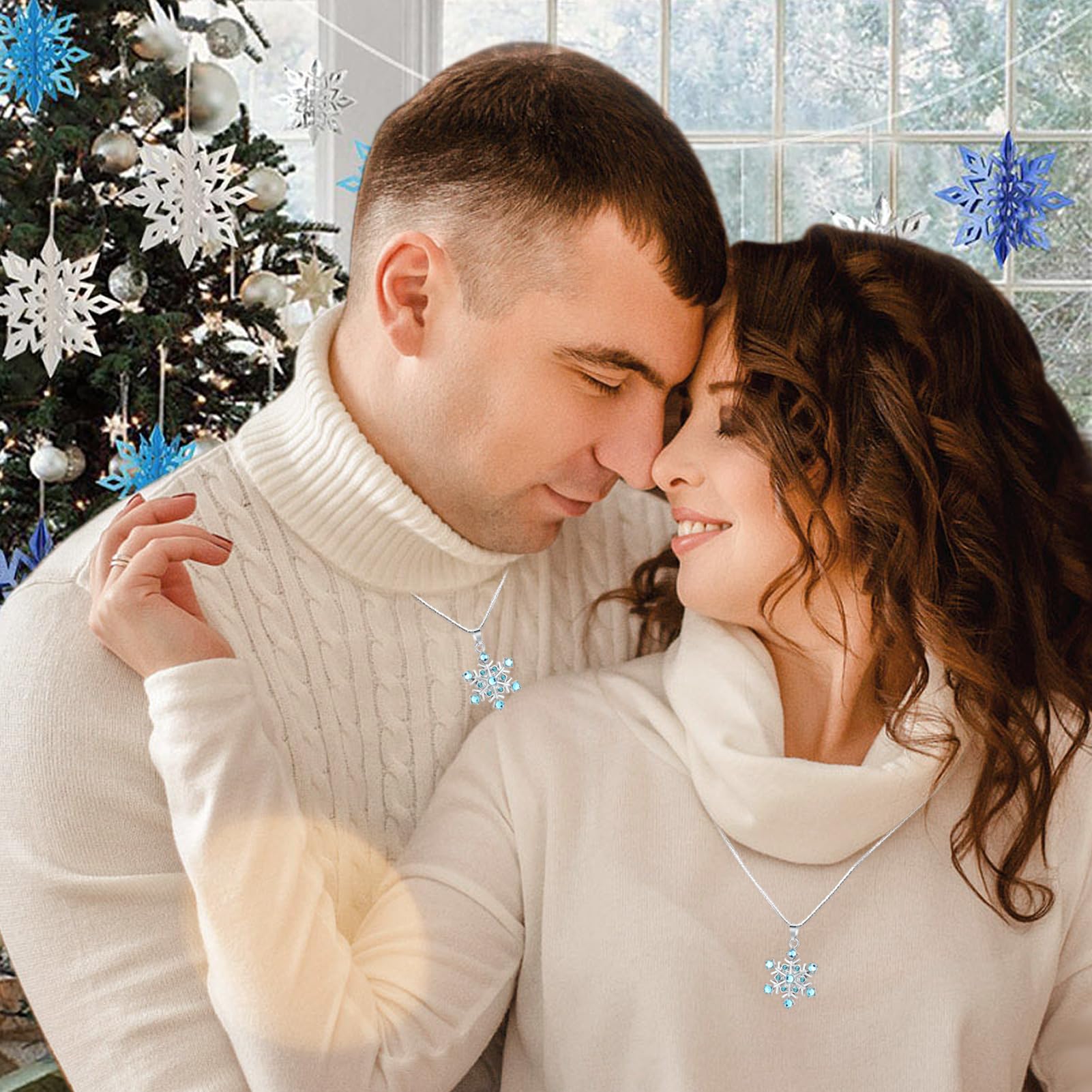 Memorial Jewelry Necklace for Ashes - Snowflake Pendant Cremation Urn Keepsake | Thoughtful Sympathy Gift for Loss of Loved One | Perfect for Funeral, Remembrance & Special Occasions