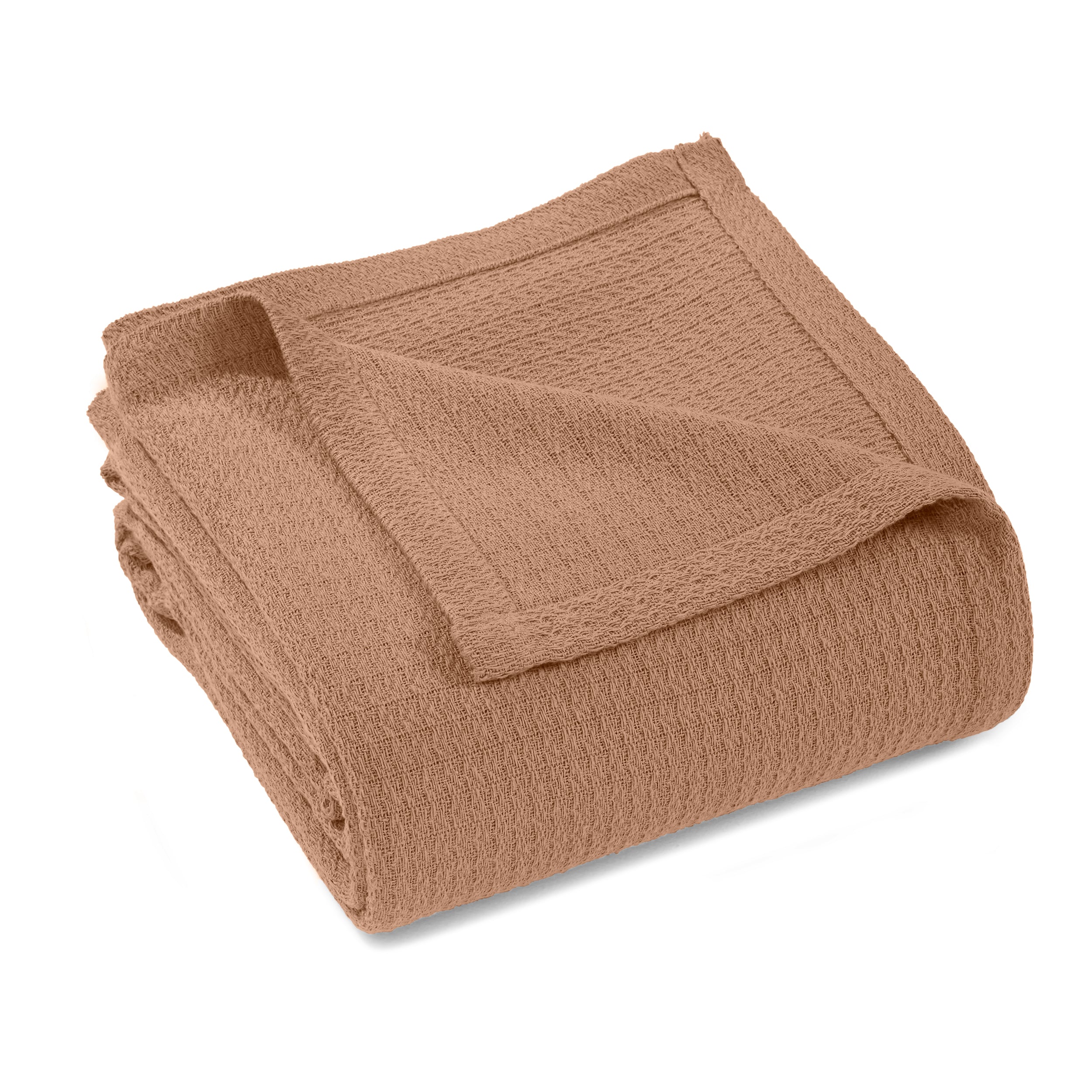 Premium Textured Cotton Waffle Weave Blanket - Soft & Breathable Throw for Bed, Sofa & Couch - Cozy Home Decor Gift for All Seasons