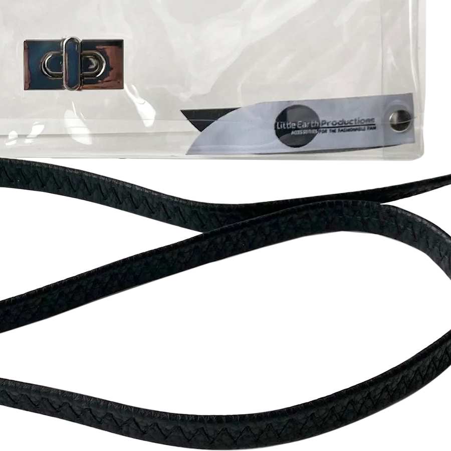 San Francisco 49ers Clear Stadium Approved NFL Envelope Purse for Women - Perfect for Football Games, Concerts & Events