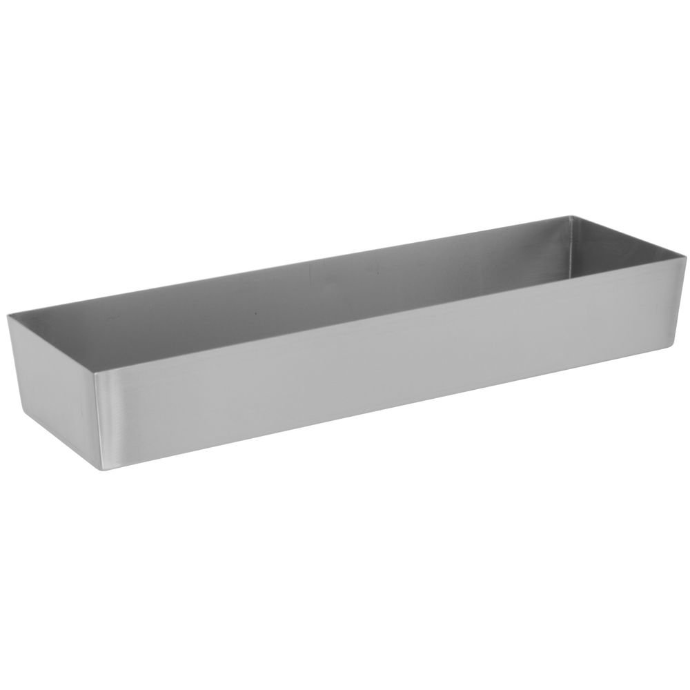 Stainless Steel HUBERT Food Merchandising Pans with Tapered Corners - 20
