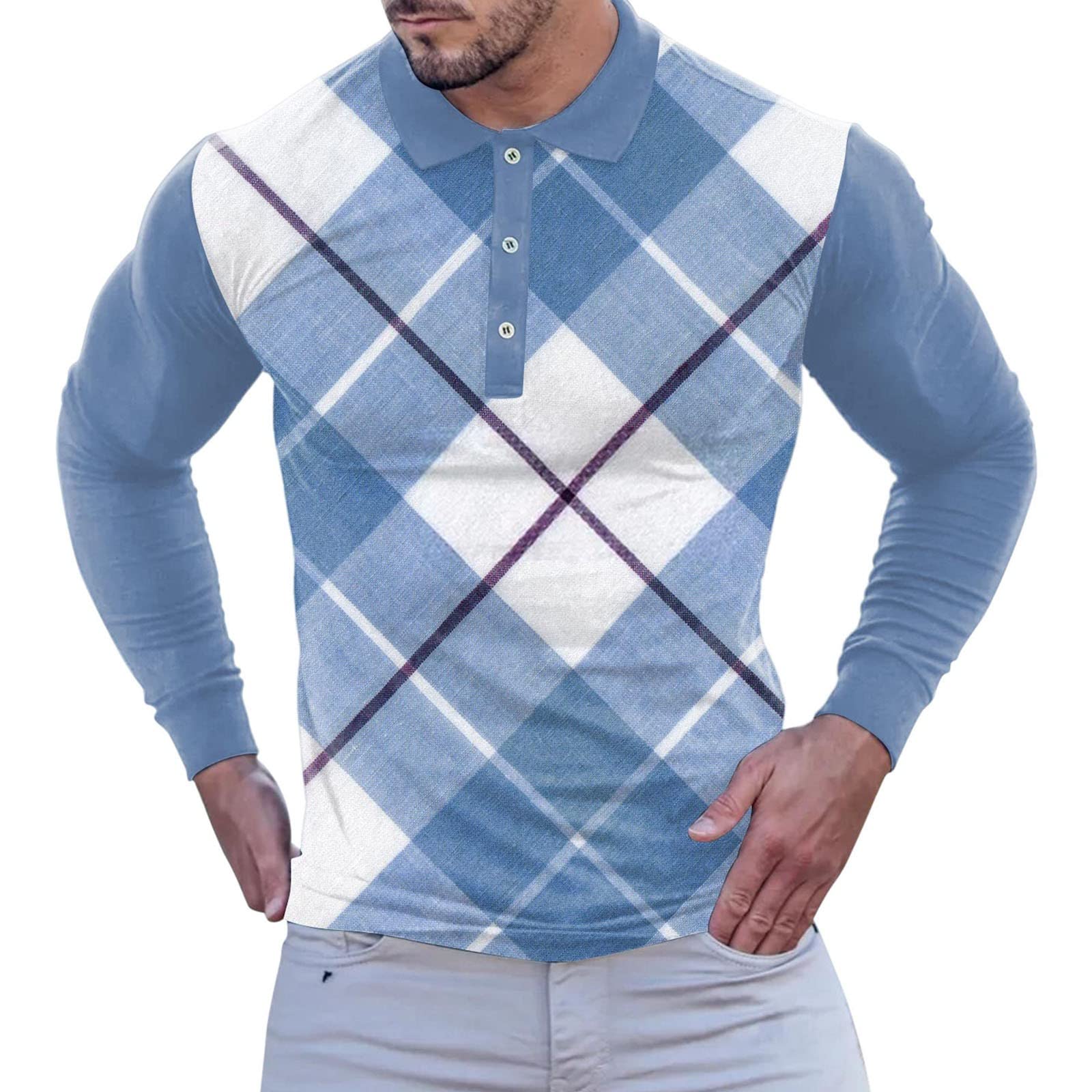 Men's Hipster T-Shirts & Dress Shirts - Long Sleeve Athletic Muscle Slim Fit & Regular Fit Button Down Paisley Tops for Casual Wear, Night Out & Office Style | Trendy Menswear Fashion