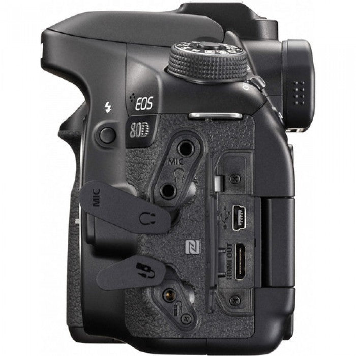 Canon EOS 80D DSLR Camera with 18-55mm Lens Kit - Professional Digital SLR Camera for Photography & Videography - Perfect for Travel, Portraits, and Vlogging