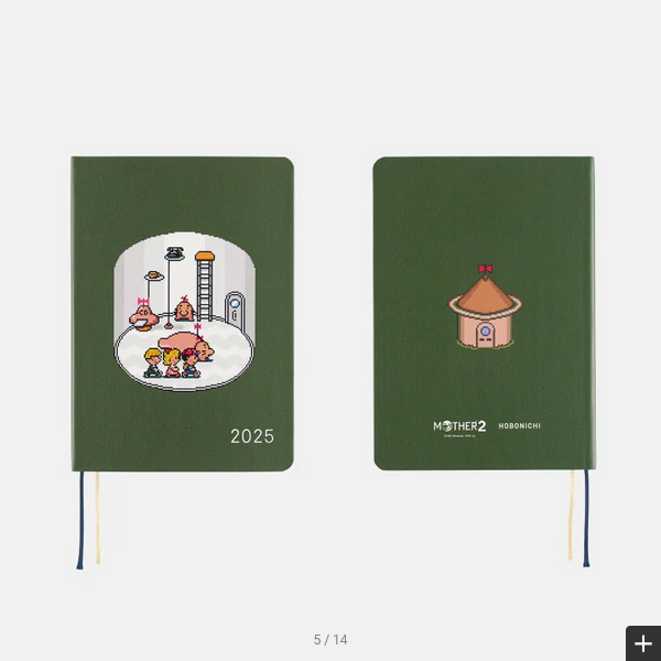 Hobonichi Techo 2025 MOTHER Planner - A6 Size Daily Japanese Diary (January Start, Monday Start) - Perfect for Journaling, Planning & Gift Giving
