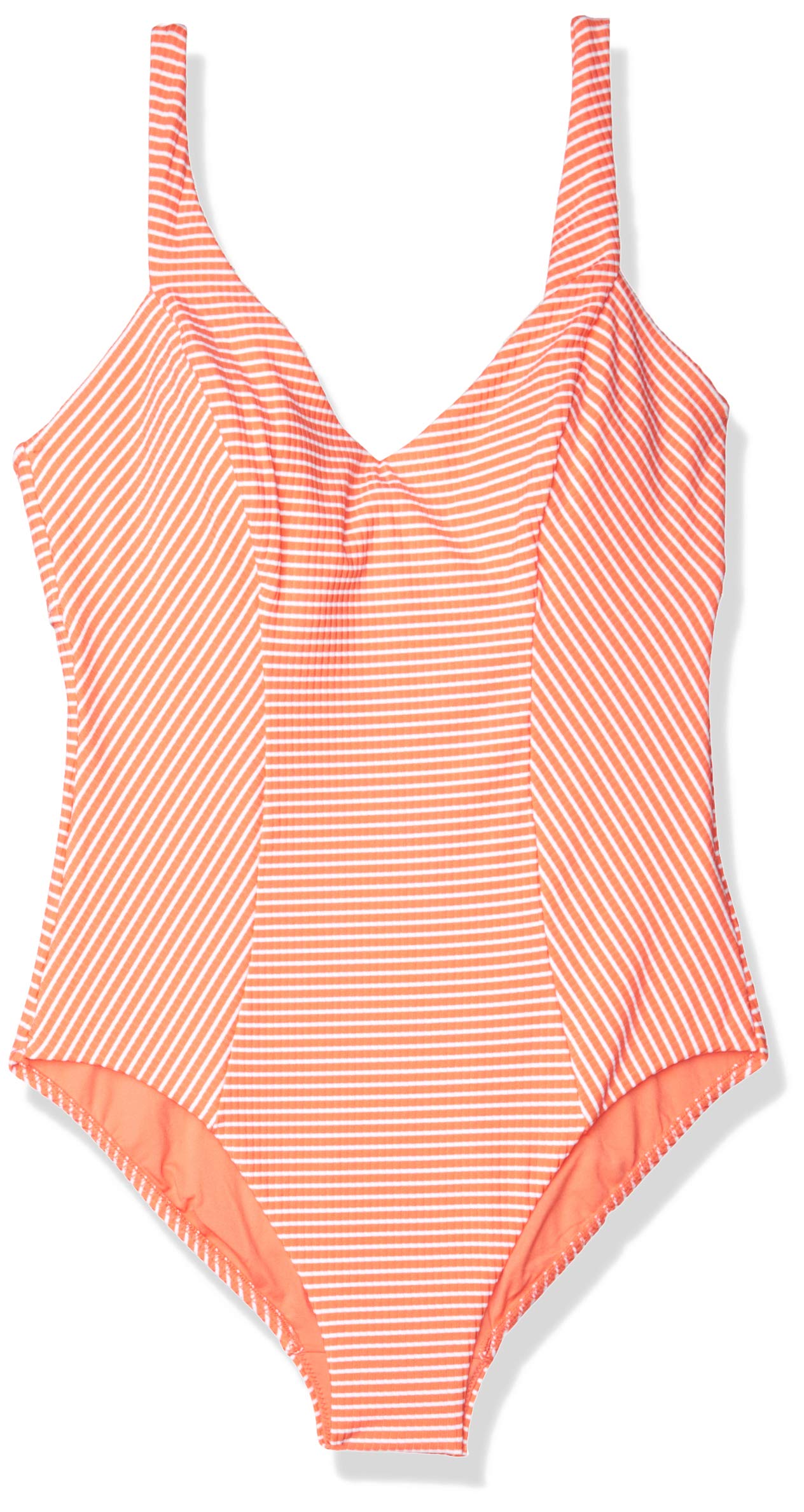 Seafolly Women's DD V Neck One Piece Swimsuit - Sexy Push Up Bathing Suit for Beach, Pool & Vacation | Plus Size Swimwear with Adjustable Straps & Tummy Control