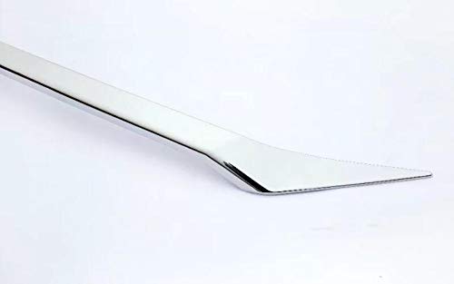 ABS Chrome Front Hood Grille Lip Cover Trim for Mazda CX-5 2017-2020 - Enhance Style & Protection for Your Car's Exterior
