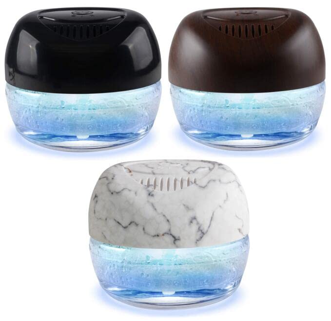AP Airpleasure 3-Pack Water-Based Air Purifier & Freshener with 7-Color LED Mood Light - Air Washer, Revitalizer for Home, Bedroom, Office | Improves Air Quality & Creates Relaxing Atmosphere