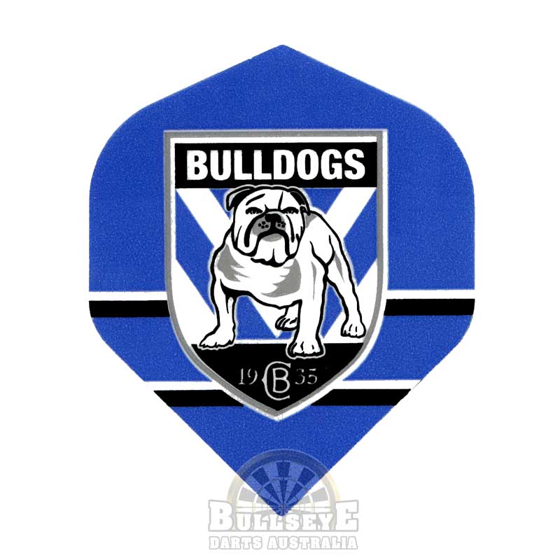 Canterbury Bulldogs NRL Dart Flights - Professional Darts Accessories for Tournaments & Home Play | Official NRL Merchandise for Fans & Players