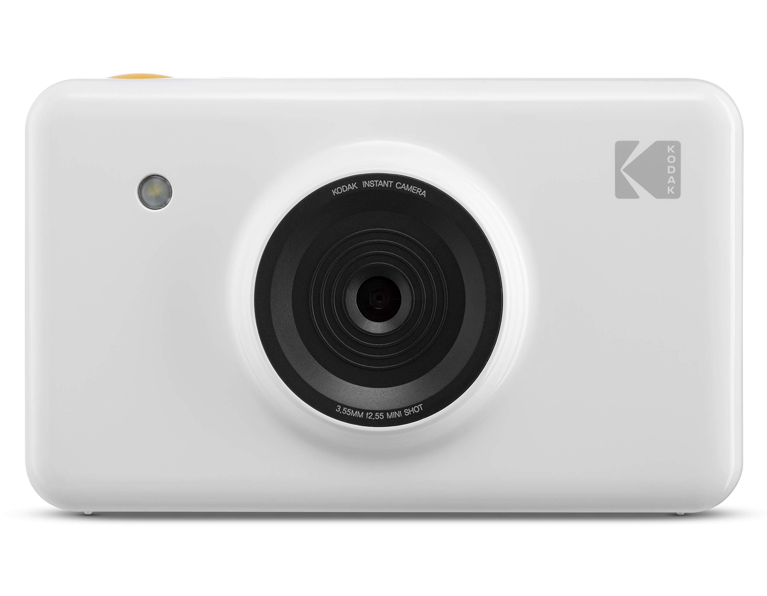 Kodak Mini Shot 2-in-1 Wireless Instant Camera & Portable Photo Printer - 10MP Digital Camera with LCD Screen, High-Quality Full Color Prints, iOS/Android Compatible (White) - Perfect for Travel, Parties & Instant Memories