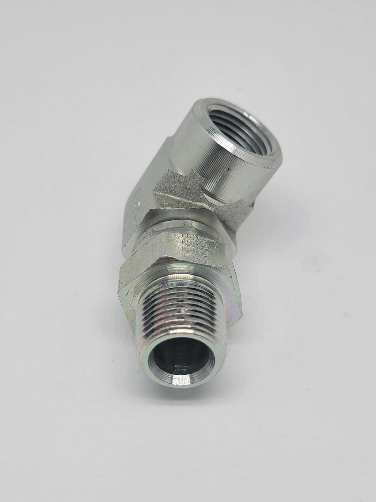 AF 5702-06-06-3/8 Male to Female Pipe Swivel Connector (.675''-18 Threads) - Hydraulic Fittings for Industrial, Agricultural & Plumbing Applications