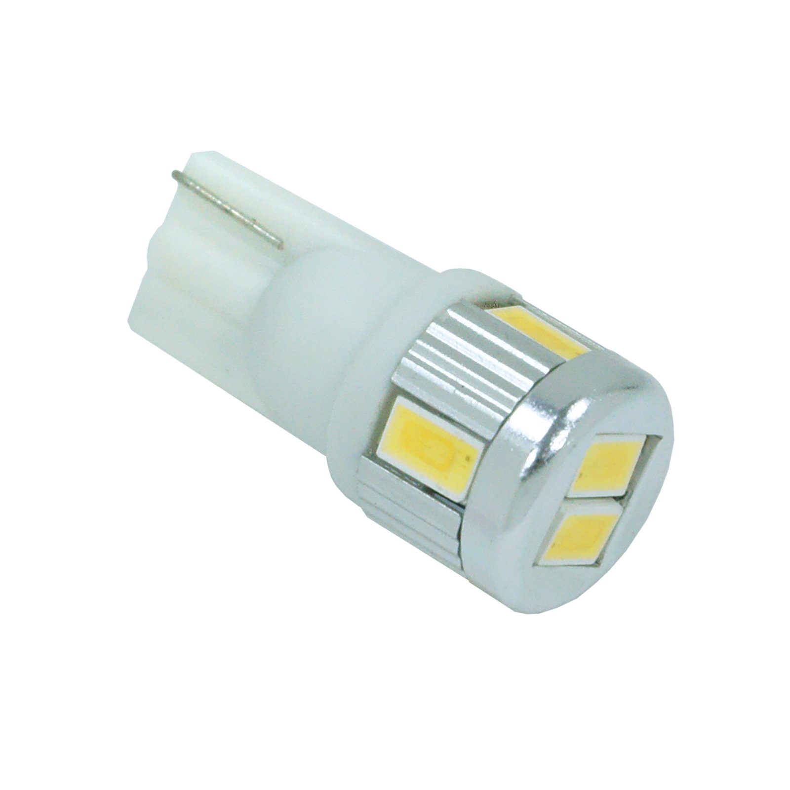 PA LED 2 X 6-5630 White LED Turn Signal Light Bulbs for Scooter Motorcycle Car ATV RV - T10 194 168 2825 Compatible - Perfect for Night Riding & Vehicle Safety Upgrades