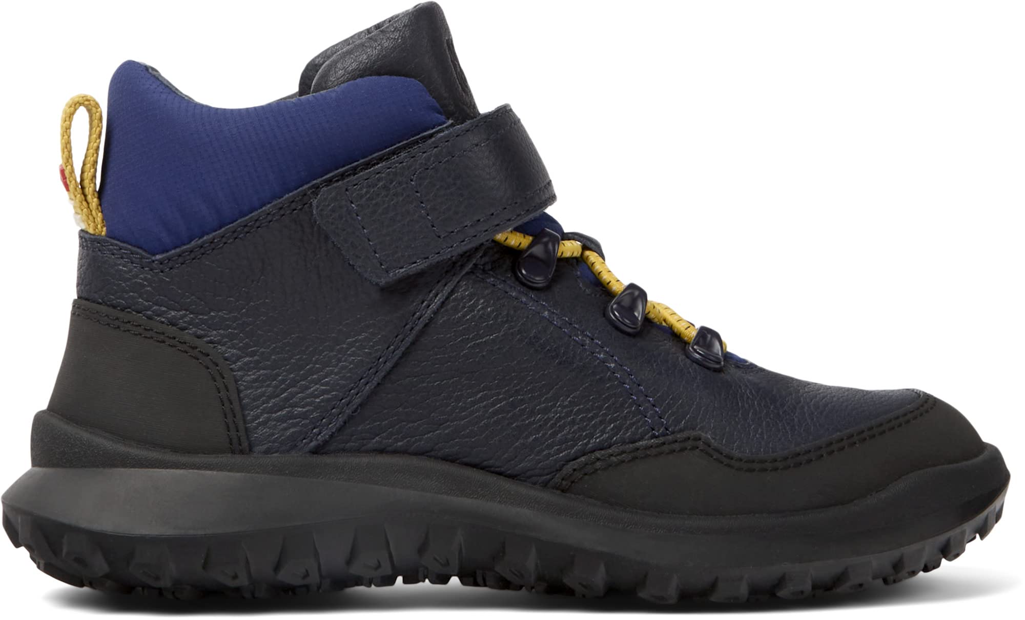 CRCLR Kids Fashion Boots for Boys - Navy Blue Waterproof Hiking Shoes, Size 3.5 Big - Comfortable Outdoor Camping & Winter Snow Boots for Toddlers