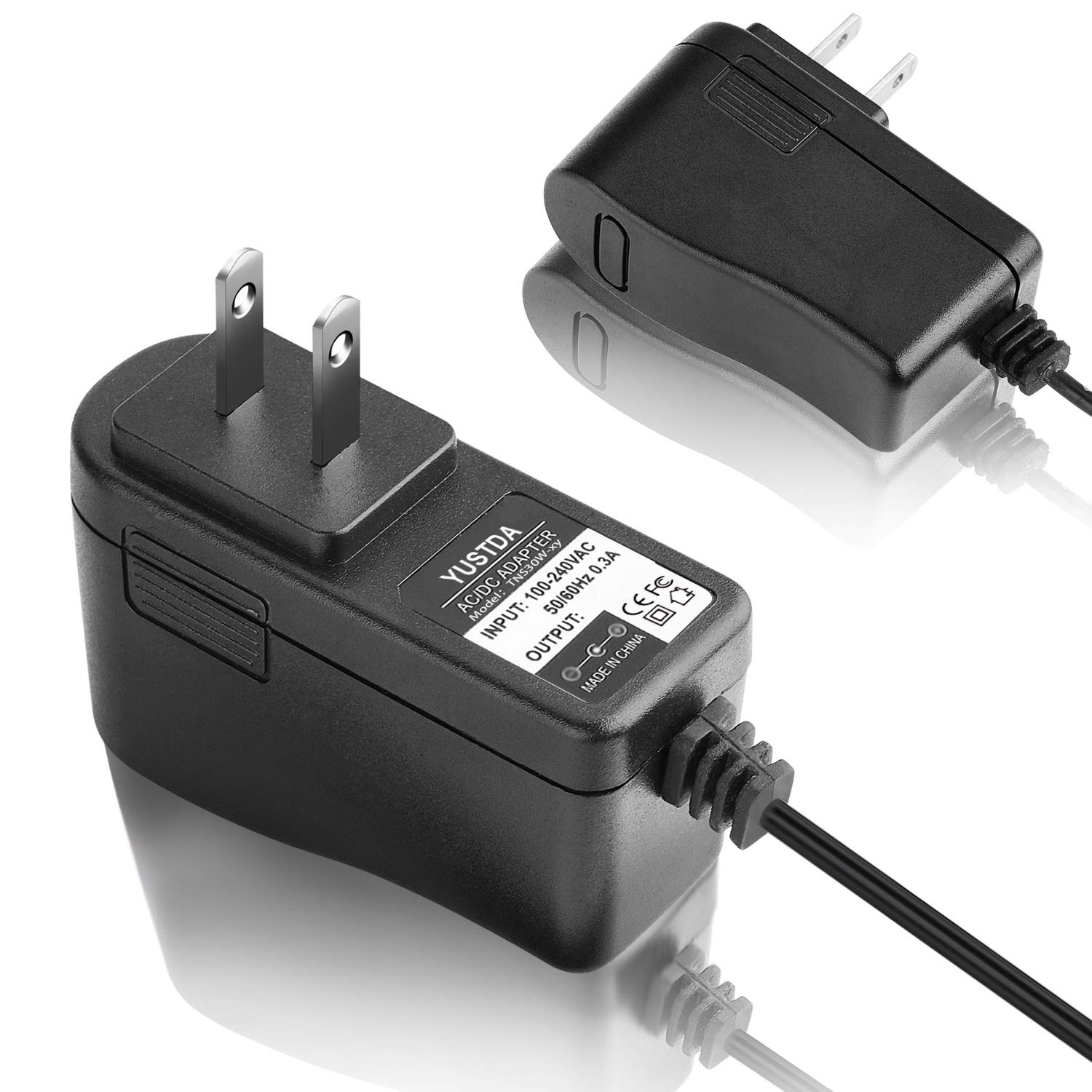 Braun 1500 Lumen LED Rechargeable Work Light Wall Charger & AC Power Adapter - Replacement Power Cable for Model 64078 - Perfect for Construction Sites, Workshops & Emergency Lighting