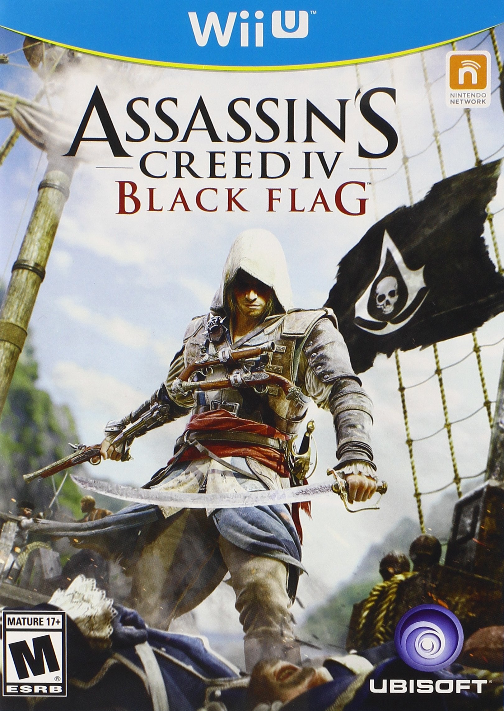 Buy Assassin's Creed IV: Black Flag Complete In Box (CIB) for Wii U - Open World Pirate Adventure Game | Perfect for Action RPG Fans & Nintendo Wii U Collectors