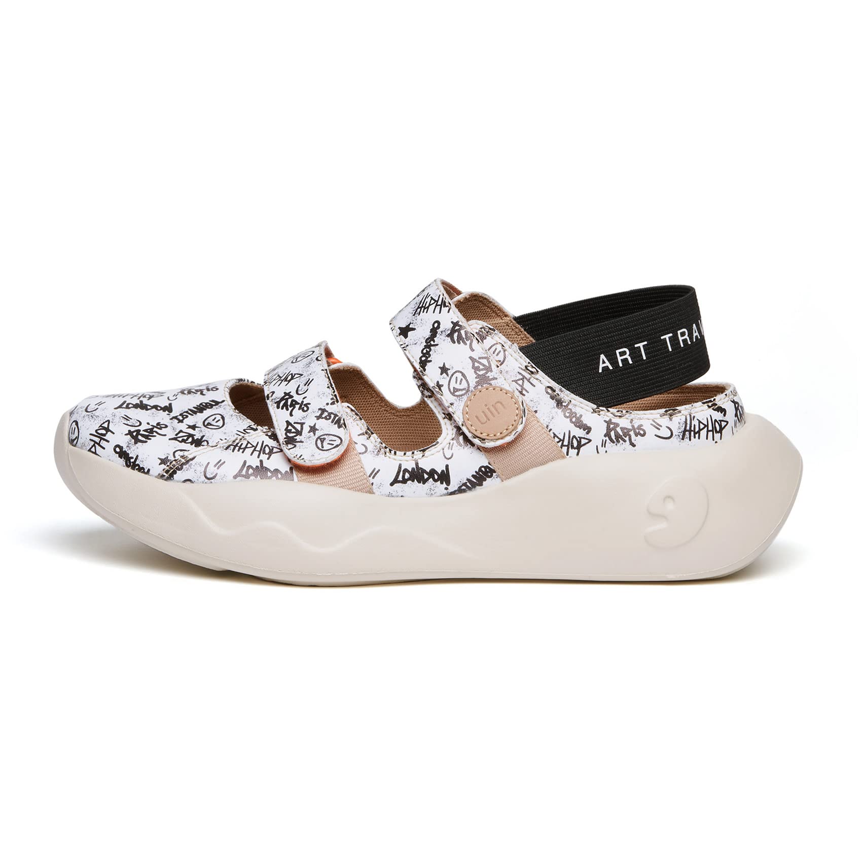 UIN Women's Closed Toe Outdoor Sandals - Lightweight Hiking & Water Shoes for Summer Travel, Walking, Beach & Pool Activities
