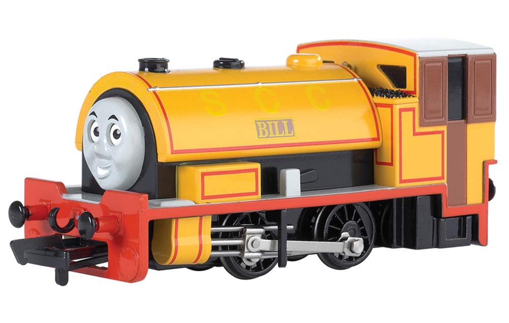 Bachmann Trains Thomas and Friends Bill Engine with Moving Eyes - Yellow Toy Train for Kids | Perfect for Collectors, Model Railroads, and Children's Playtime
