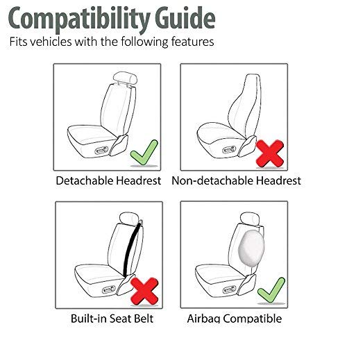 Waterproof PU Leather Car Seat Covers Full Set - Adjustable Fit for IM Models (Front & Rear Seats) | Airbag Compatible with Headrest & Lumbar Support Pillows | Coffee Brown | Perfect for Daily Commuting, Road Trips & Car Protection