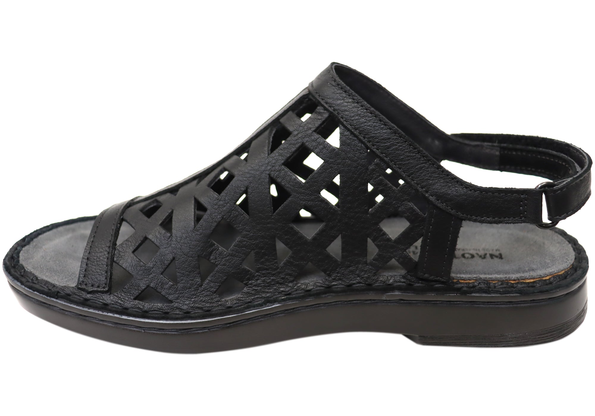 Naot Amadora Women's Leather Comfort Sandals - Wide Fit, Orthotic Friendly - Perfect for Travel, Walking & Everyday Wear