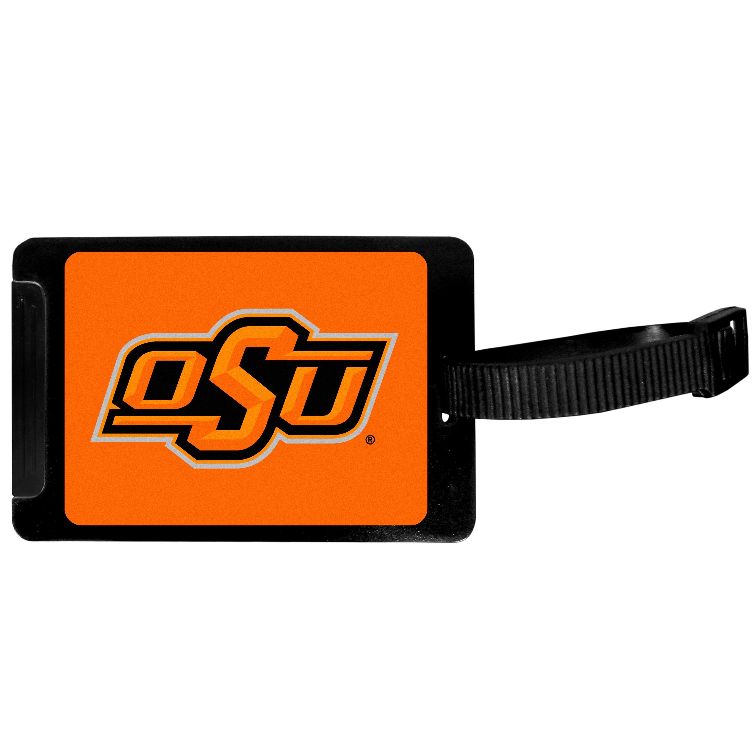 Siskiyou Sports Unisex NCAA Oklahoma State Cowboys Black Luggage Tag - 3.25