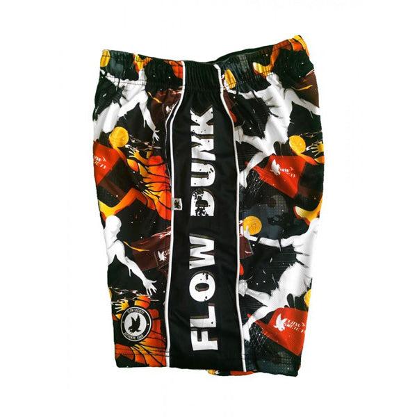 Boys Basketball Shorts - Flow Dunk Attack Shorts for Sports & Casual Wear - Perfect for Basketball Games, Gym Workouts & Everyday Comfort