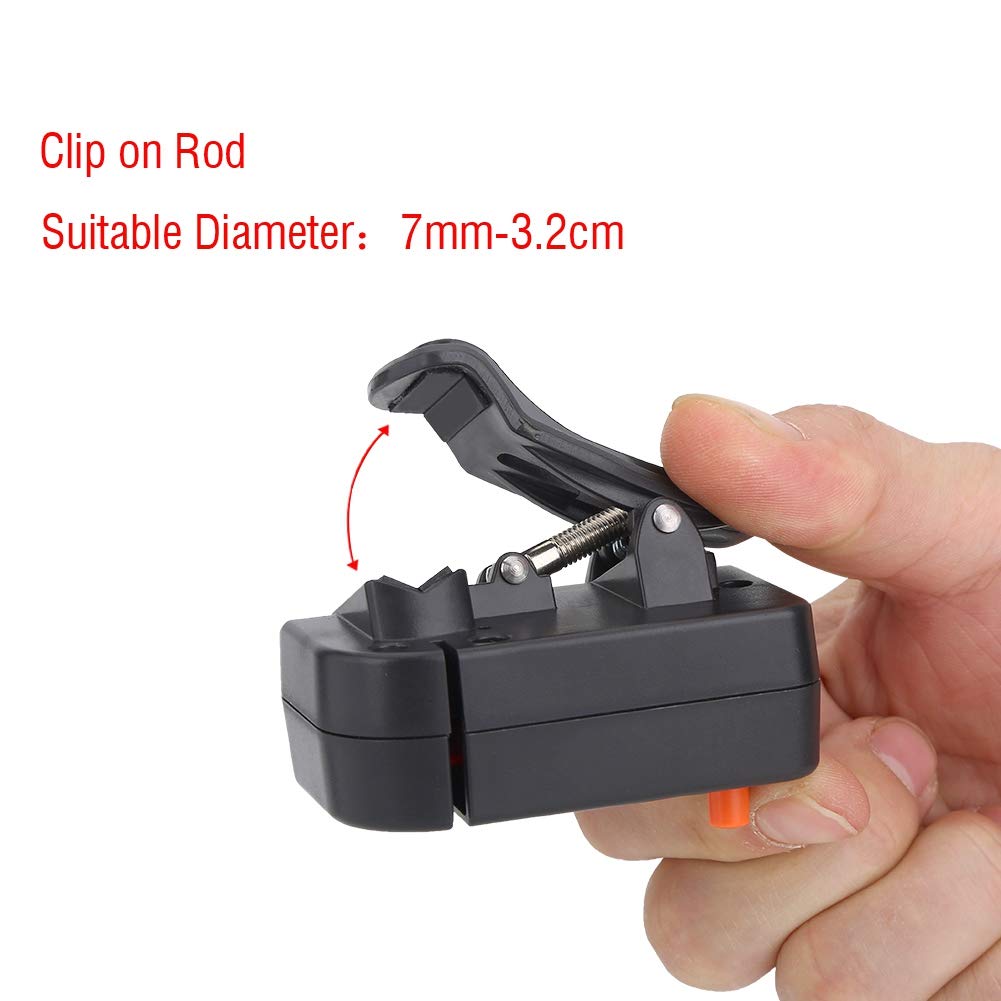 VGEBY Digital Fishing Line Meter Counter with Clip - Accurate Depth Finder for Spooling, Trolling & Jigging | Perfect for Saltwater & Freshwater Fishing
