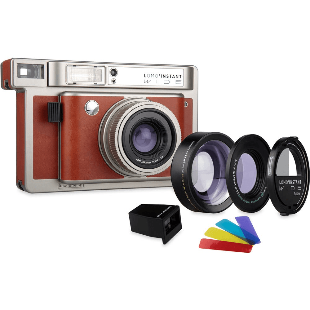 Lomography LomoInstant Wide Instant Camera with Lenses - Perfect for Travel, Parties & Creative Photography