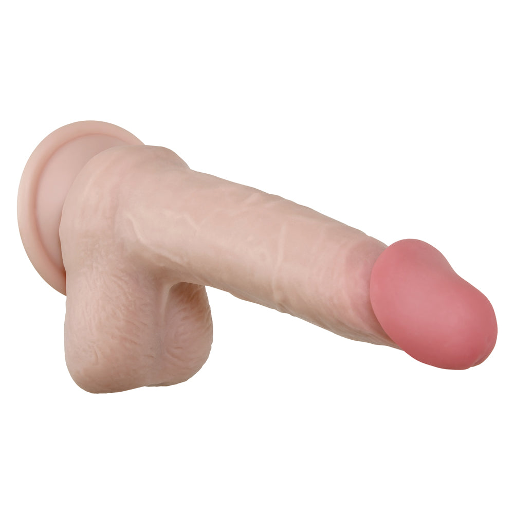 Evolved Flex Skin Poseable 7.75 Inch Realistic Dildo - Premium Silicone Adult Toy for Couples & Solo Play