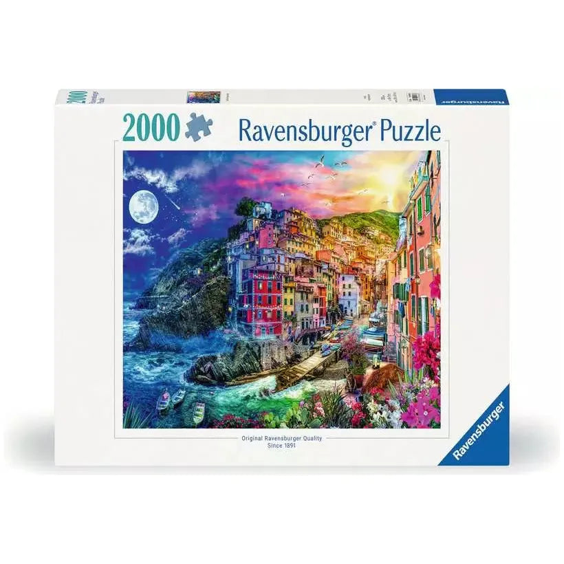 Vibrant Cinque Terre Pz2000 Italian Ceramic Plate - Perfect for Home Decor, Kitchen Dining & Gift Giving