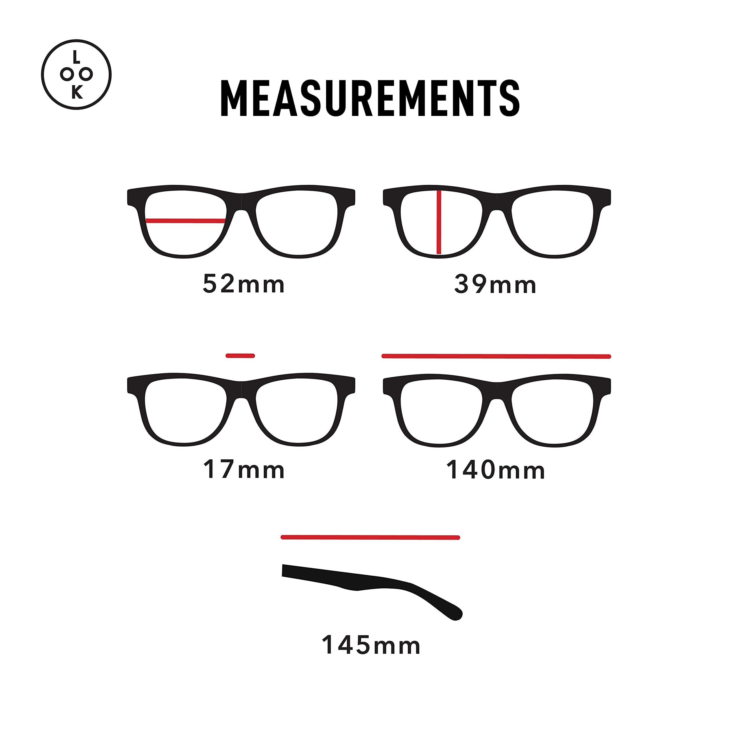 LOOK OPTIC Sullivan Reader - Stylish Unisex Reading Glasses with High Optical Quality, Comfortable & Scratch Resistant Lenses - Perfect for Reading Books, Using Digital Devices & Everyday Wear