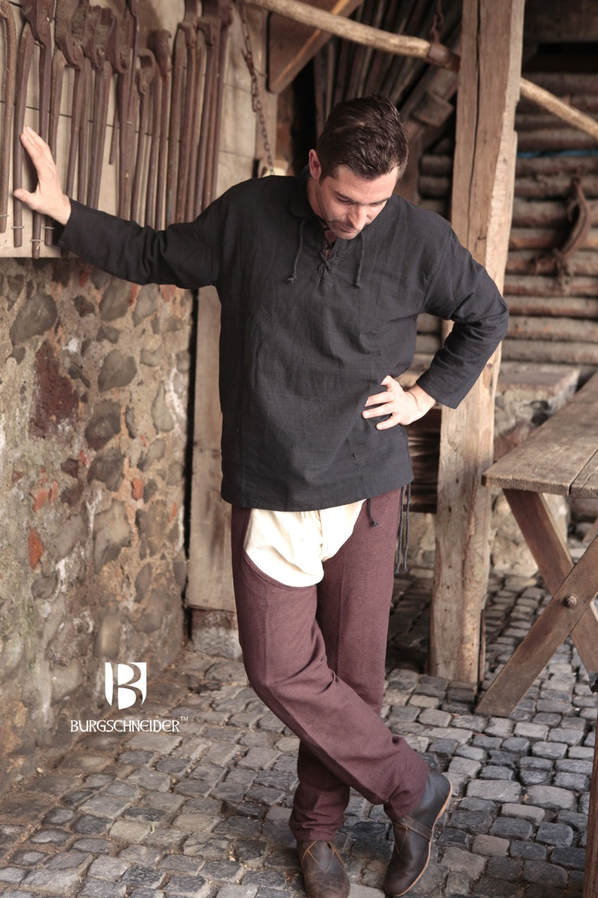 Premium Tristan Black Shirt for Men - Comfortable & Stylish Cotton Tee for Casual Wear, Work & Everyday Outfits