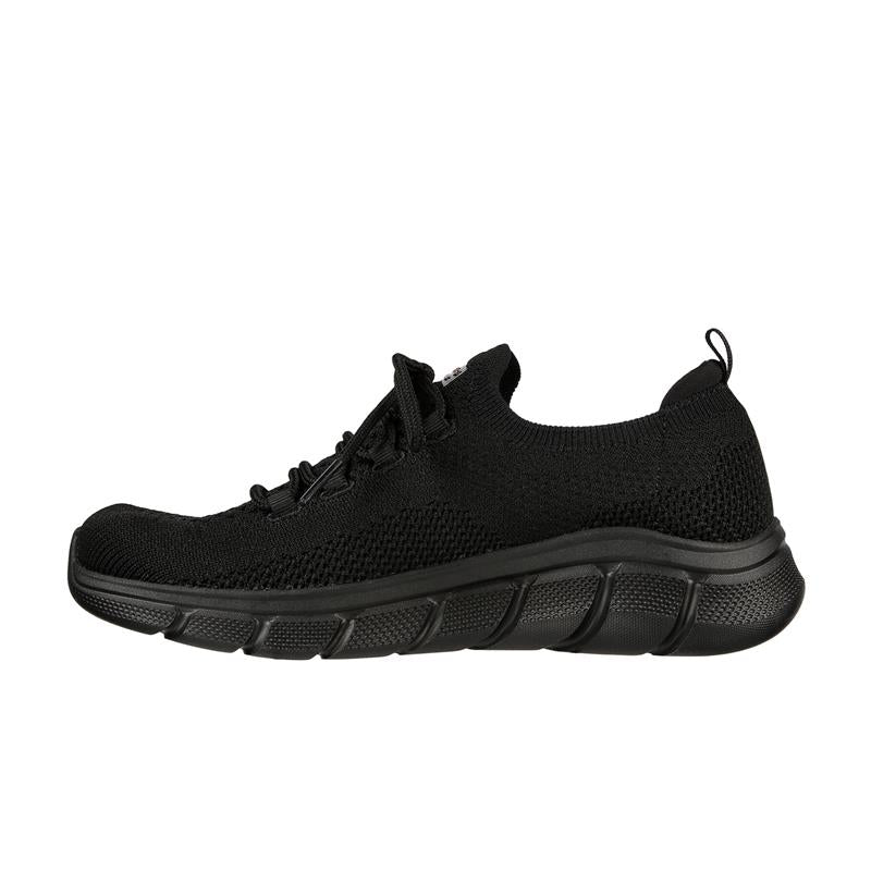 BOBS B FLEX 117121/BBK - Comfortable & Stylish Women's Slip-On Shoes for Walking, Travel & Casual Wear