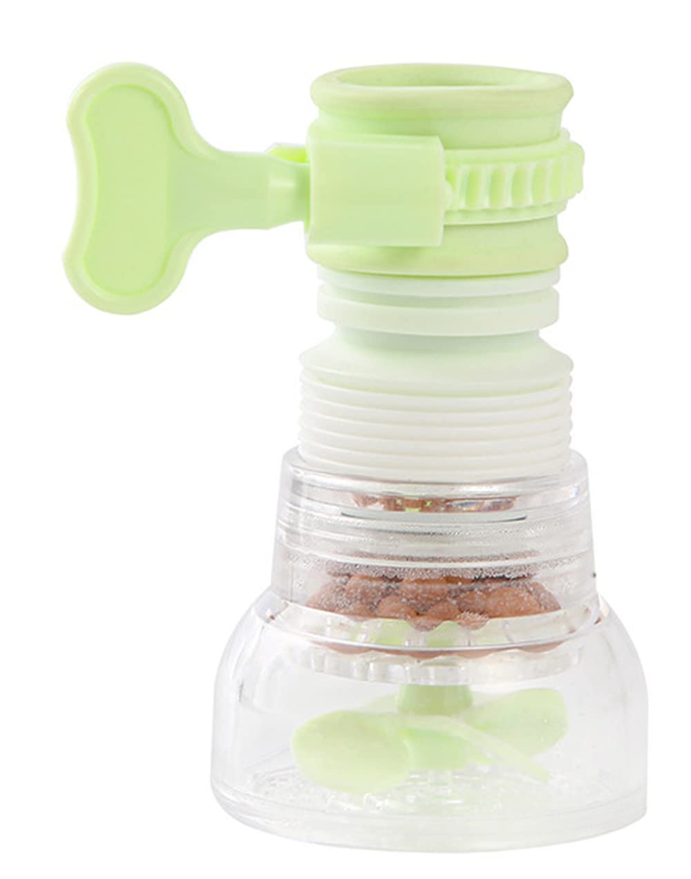 Nipogear 2-Pack Swivel Faucet Strainer & Water Saver Sprinkler - Eco-Friendly Kitchen & Bathroom Sink Accessories for Efficient Water Usage