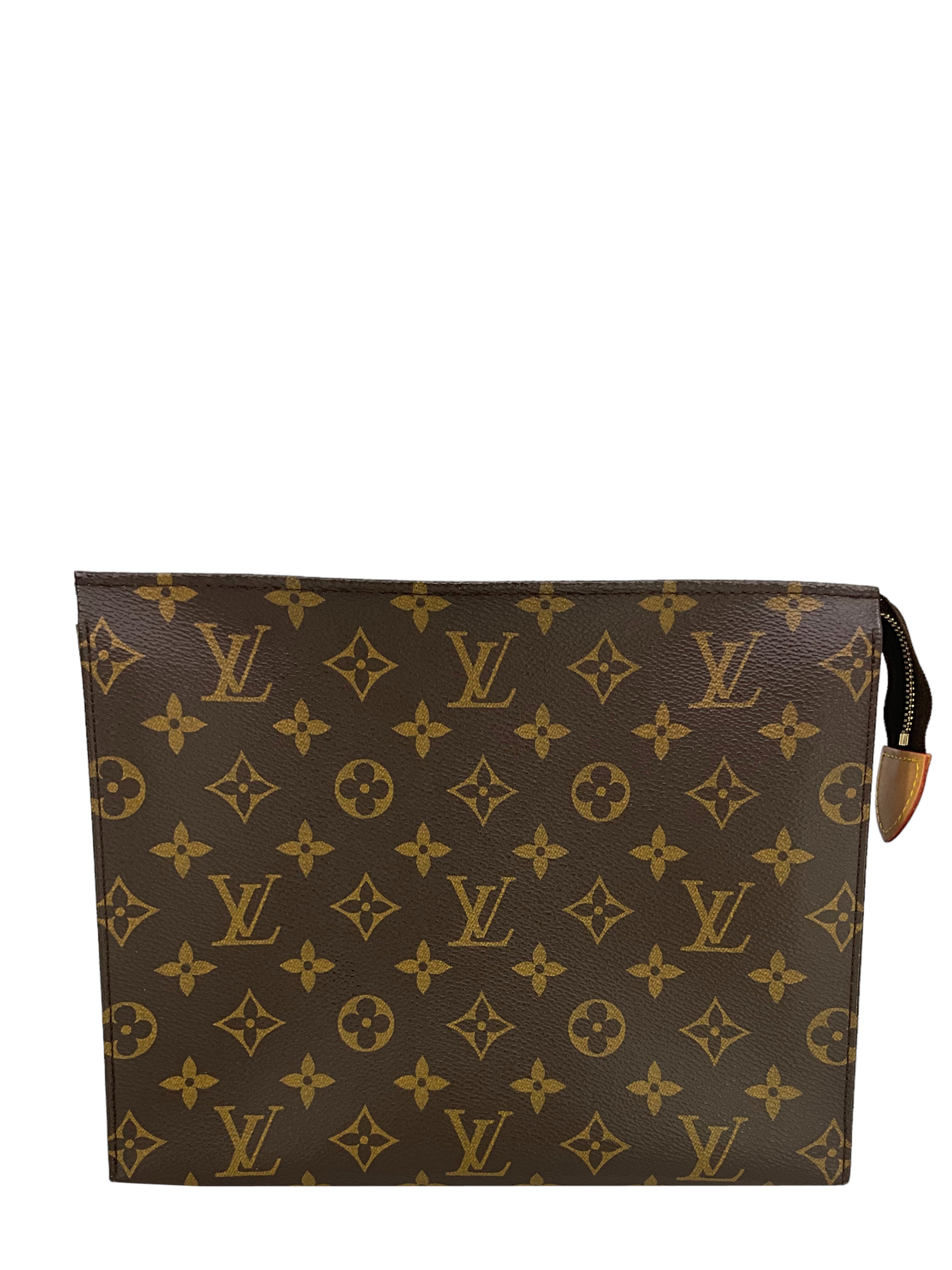 Louis Vuitton Monogram Canvas Toiletry Pouch 26 - Luxury Travel Cosmetic Bag for Women & Men | Perfect for Makeup, Toiletries & Travel Essentials | Ideal Gift for Holidays & Business Trips