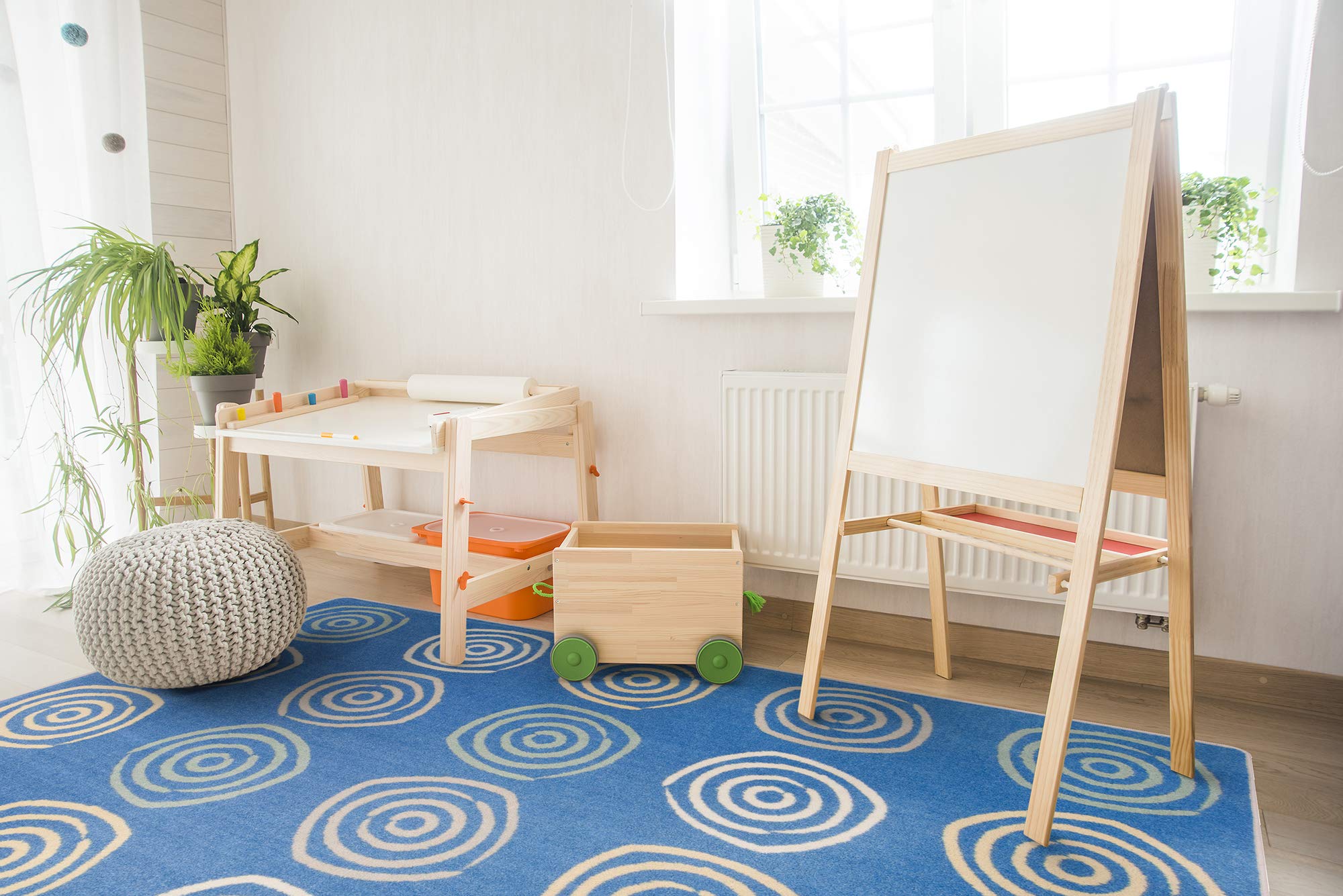 Joy Carpets Kid Essentials Simply Swirls 7'8