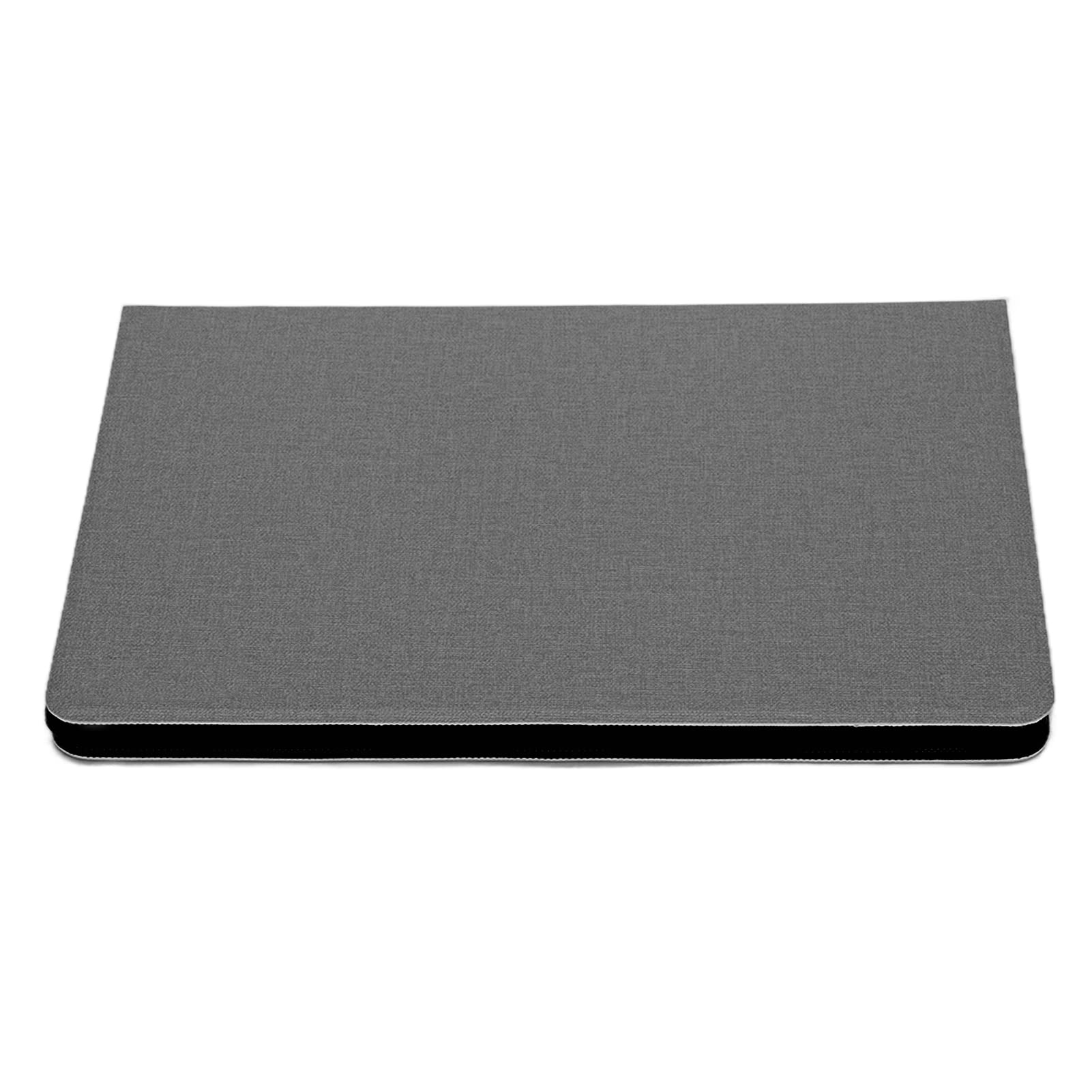 Shanrya Premium PU Leather Tablet Case with Suede Feel - Slim Protective Cover for iPad, Samsung, Fire HD - Perfect for Home, Office & Travel (Grey)