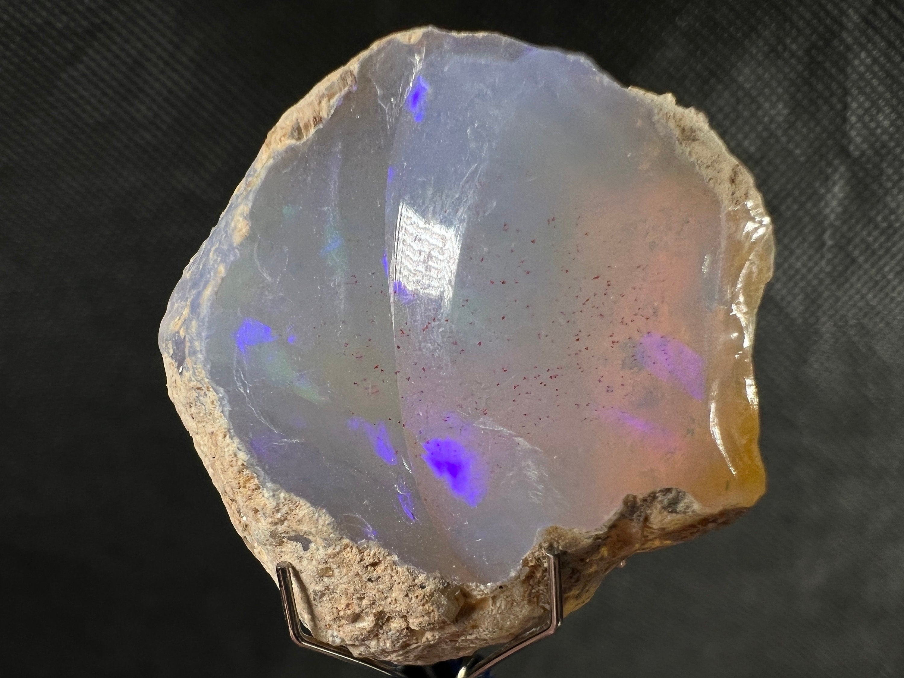 Premium 4A+ Welo Opal Raw Crystal - Certified Cutting Grade Opal for Jewelry Making (50639) - Perfect for Rings, Necklaces & Handcrafted Gemstone Designs