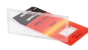 Clear Plastic Cover Lens 2x4.25in - Replacement for Industries Inc 56800 - Perfect for Industrial Equipment