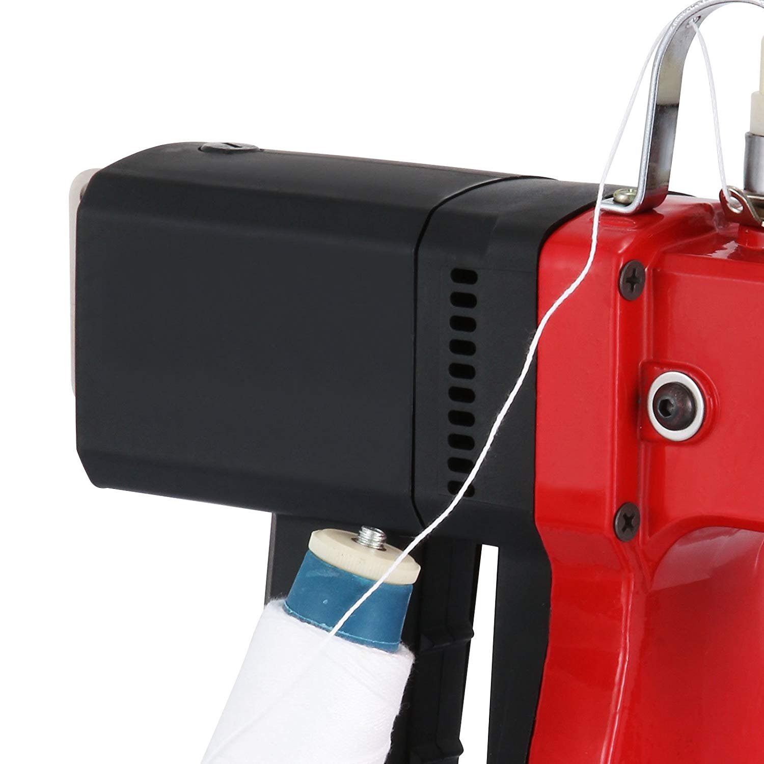 110V Industrial Bag Closer Sewing Machine - Portable Electric Stitcher for Knitted & Woven Bags, Snakeskin Sacks - Perfect for Packaging, Sealing & Closing Operations in Warehouses & Factories