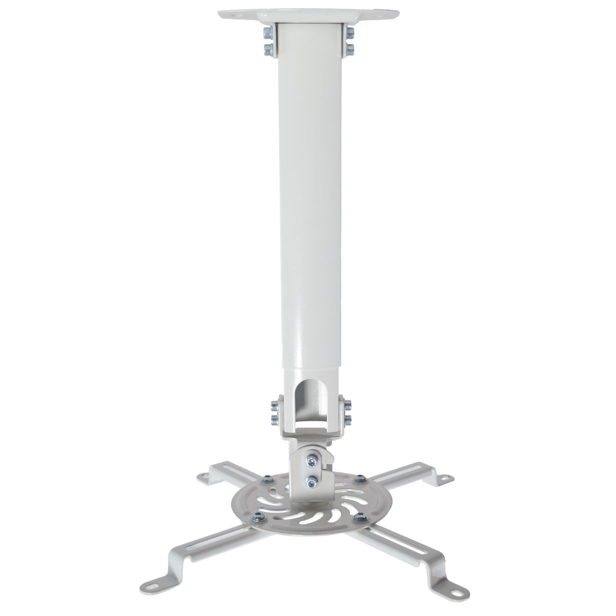 Adjustable Universal Projector Ceiling Mount Bracket - Extendable for Home Theater, Office, and Classroom Projectors - Perfect for Indoor Use and Professional Installations