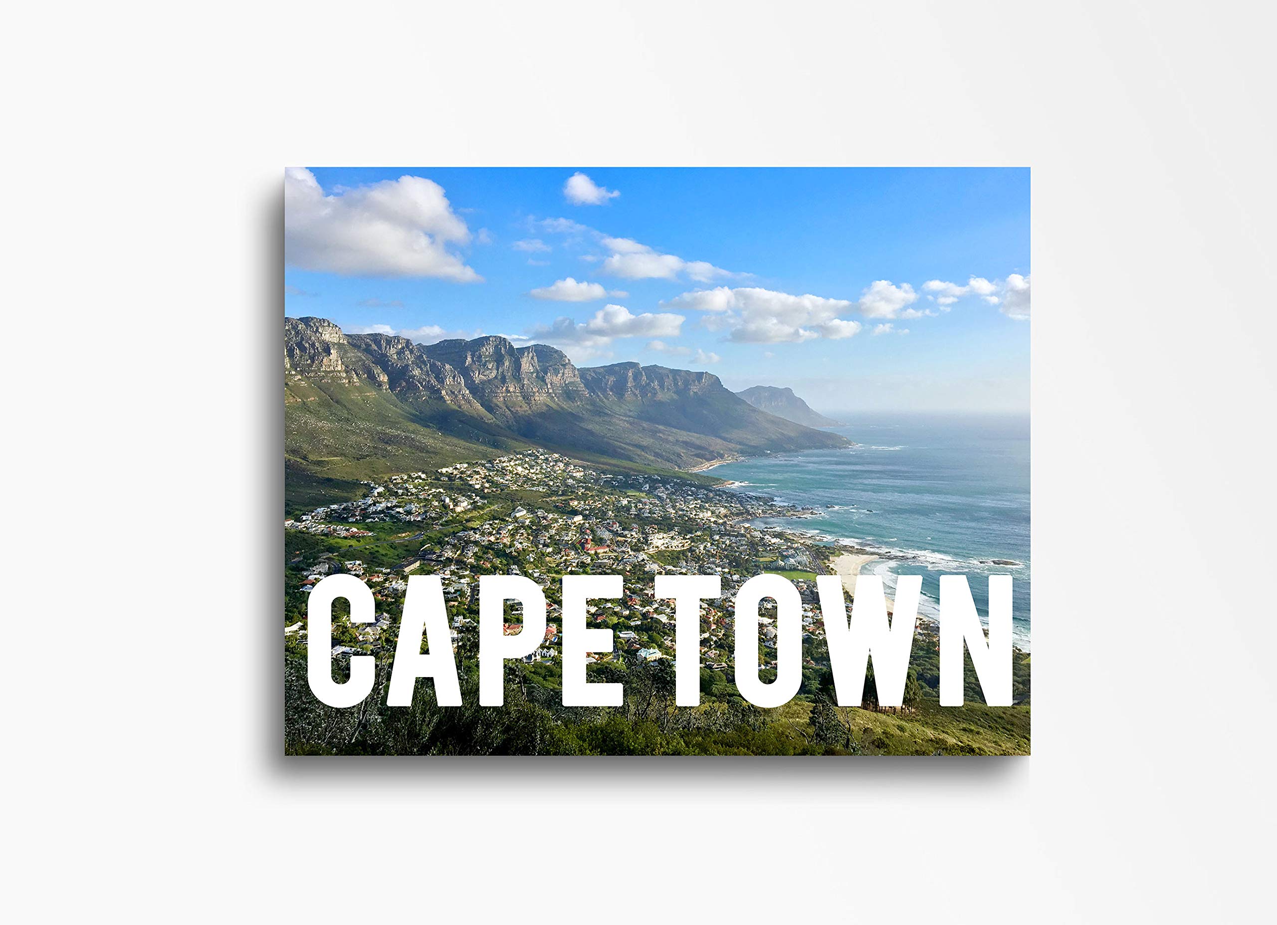 Cape Town Skyline Canvas Wall Art - 30x40 Inch Downtown Cityscape Print, Ready to Hang Home Decor for Living Room, Bedroom, Office & Kitchen | Perfect for Modern Interior Design & Gift Giving