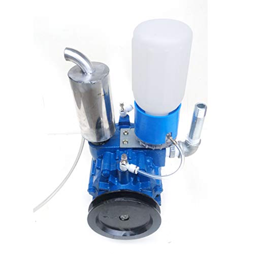 Portable Vacuum Pump for Cow, Sheep & Goat Milking Machine - 250L/min High Suction Livestock Milker for Farm Household Use - Ideal for Dairy Farms, Homesteads & Small-Scale Milk Production
